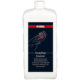 E-COLL - Hautpflege-Emulsion nach der Arbeit, silikonfrei 1 Liter Flasche