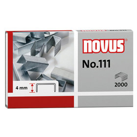 Novus - Heftklammer No. 111 042-0036 verzinkt 2.000 Stück