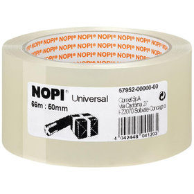 tesa® - Nopi Pack universal, transparent, 50mm x 66m