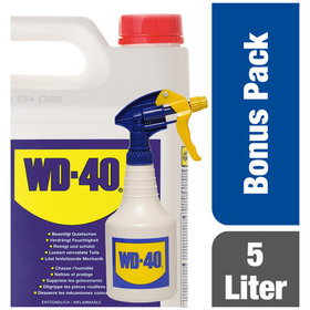 WD-40® - Multifunktionsprodukt classic im 5 Liter Kanister mit Zerstäuber