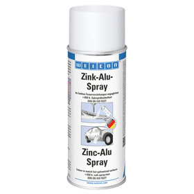 WEICON® - Zink-Alu-Spray | Ausbessern beschädigter Verzinkungen | 400 ml