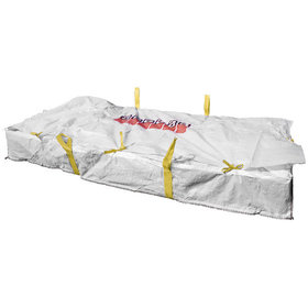 Plattenbag 260x125x30cm, Warndruck Asbest, 1500kg
