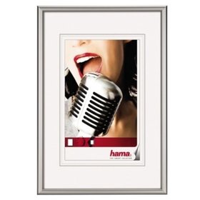 hama® - Bilderrahmen Chicago 00061052 60x80cm Aluminium silber
