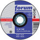 forum® - Schruppscheibe Stahl/Guss 125x6mm gekröpft