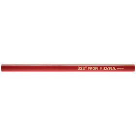 LYRA - Zimmermanns-Bleistift 333 rot 18cm