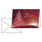 sigel® - Weihnachtskarten, Christmas Swing, A6 (A5), 220g, Pck = 25 Karten + 25 Umschläge