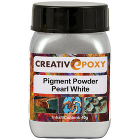 CreativEpoxy - Pigment Powder Metallic Pearl White, 40 g