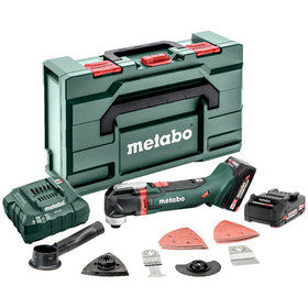 metabo® - Akku-Multitool MT 18 LTX Compact (613021510), metaBOX 145 L, 18V 2x2Ah Li-Power + ASC 55