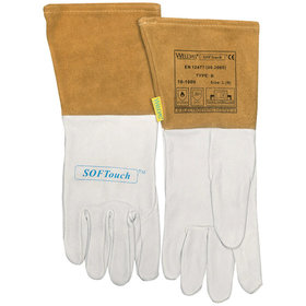 WELDAS® - WIG-Handschuh Ziegenleder supersoft, Größe L, 1 Paar