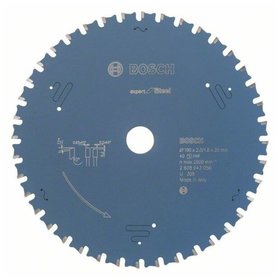 Bosch - Kreissägeblatt Expert for Steel ø190 x 20 x 2,0mm, 40 Zähne