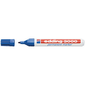edding - 3000 Permanentmarker blau
