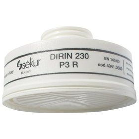 sekur - Partikelfilter DIRIN 230, P3, Rundgewinde Rd40 DIN EN 148-1, 66g