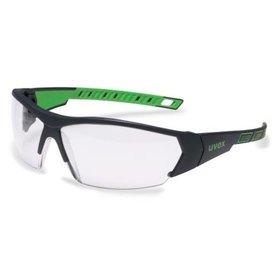 uvex - Schutzbrille i-works farblos supravision excellence anthrazit/grün