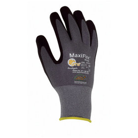 atg® - Handschuh MaxiFlex® Ultimate™ 2440, grau/schwarz, Größe 10