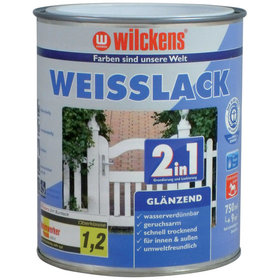 wilckens® - Weißlack 2in1 750 ml, glänzend