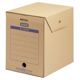 ELBA - Archivbox Maxi tric system 100421092 für DIN A4 naturbraun