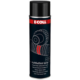 E-COLL - Haftfliessfett-Spray silikonfrei, Langzeitschmierfett 500ml Spraydose