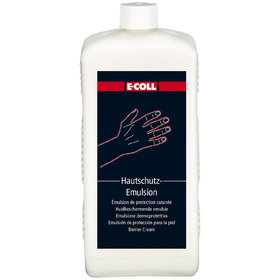 E-COLL - Hautschutz-Emulsion parfümiert, silikonfrei, fettarm 1 Liter Flasche