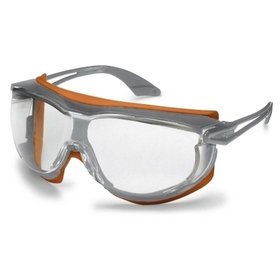 uvex - Schutzbrille skyguard NT farblos supravision excellence grau/orange