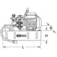 KSTOOLS® - Elektrische Druck-Prüfpumpe, 12 Liter
