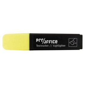 Pro/office - Textmarker, 2 - 5mm, gelb
