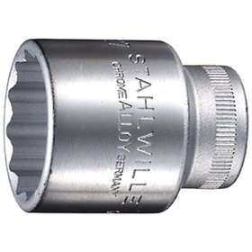 STAHLWILLE® - 1/2" (12,5mm) Steckschlüsseleinsatz SW.13mm L.38mm