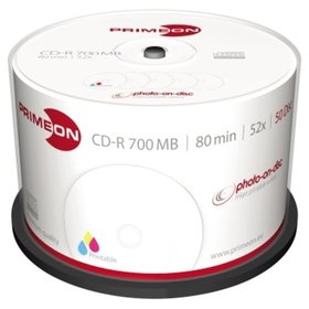PRIMEON - CD-R 2761105 52x 700MB 80Min. Spindel 50er-Pack