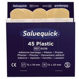 CEDERROTH - Salvequick Pflasterstrip Refill REF 6036 45 St./Pack.