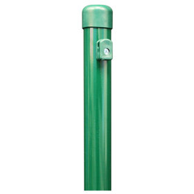 Alberts - Zaunpf.,sendzimirver.grün Kst.b.,L1500mm,Pfostenst.Ø38mm,Geflechth.1000mm