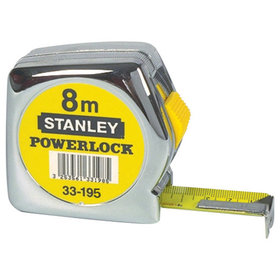 STANLEY® - Taschenbandmaß Kunststoff 8m x 25mm POWERLOCK