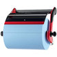 TORK® - Wandhalter für Putzpapierrolle bis 430mm Rollenbreite, rot/schwarz