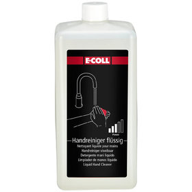 E-COLL - Handreiniger flüssig, seifen-, silikon-, alkalifrei 1 Liter Flasche