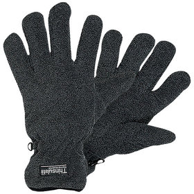 ELUTEX - Handschuh, Fleece, Thinsulate, grau, Größe XL