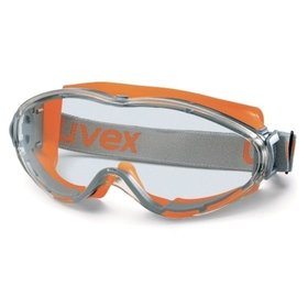 uvex - Vollsichtbrille ultrasonic farblos supravision excellence orange/grau