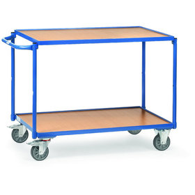 fetra® - Tischwagen 2940, 2 Ebenen, Tragkraft 300kg