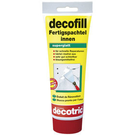 decotric® - Decofill Fertigspachtel für innen, 400 g Tube