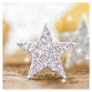 sigel® - Weihnachtspapier, Glitter Stars, A4, 90g, Pck=100 Blatt, DP029