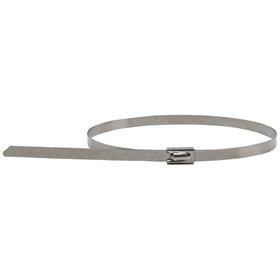 KSTOOLS® - Edelstahl Kabelbinder mit Kugelverschluss, 4,6x250mm, 100 Stück