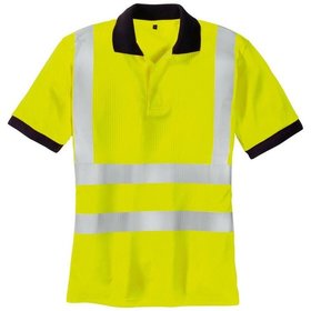 teXXor® - Warnschutz-Polo-Shirt SYLT, warn-gelb, Größe XXXL