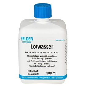FELDER - Lötwasser DIN EN ISO 9454 F-SW 12 500ml