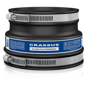 Crassus - Adapterkupplung CAC 1452, 130-145/110-125mm, 0,6 bar