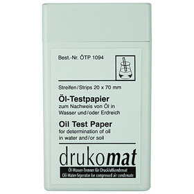 RIEGLER® - Öl-Testpapier (50 Streifen), für Öl-Wasser-Trenner »drukosep«