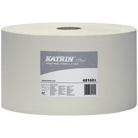 KATRIN® - Putzpapier weiß 2-lagig 22 x 38cm 1500 Blatt