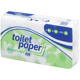 wepa - Toilettenpapier 3-lagig natur-weiß, 64 Rollen