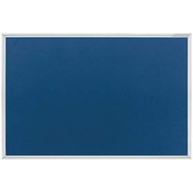 magnetoplan - Textilboard blau 900 x 600mm