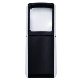 WEDO® - Lupe 2717501 4,7x11,8x1,4cm LED schwarz +Batterien