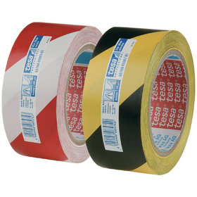 tesa® - Warn-/Markierungsband 60760, gelb/schwarz 33m x 50mm