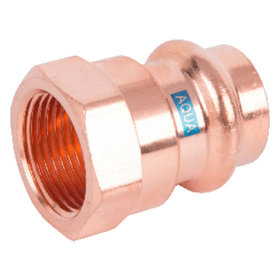 HS - Übergang V-Press Copper AQUAGAS IG, 15mm x 1/2"