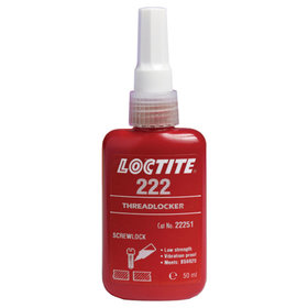 LOCTITE® - 222 Schraubensicherung anaerob, niedrigfest, violett, 50ml Flasche