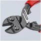 KNIPEX® - CoBolt® Kompakt-Bolzenschneider schwarz atramentiert, mit schlanken Mehrkomponenten-Hüllen 200 mm 7102200